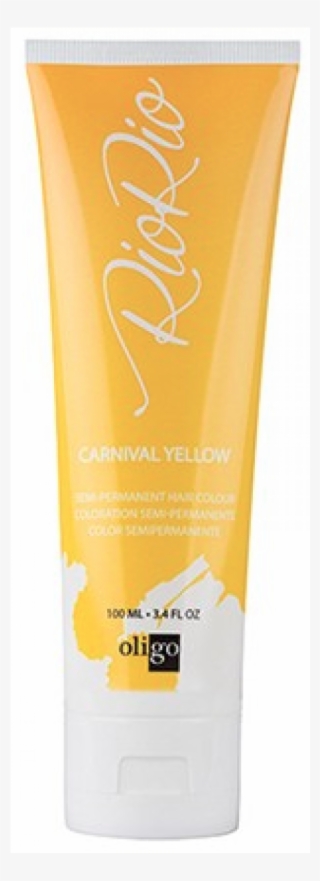 Semi-permanent Hair Color Carnival Yellow 100 Ml - Cosmetics #7915018
