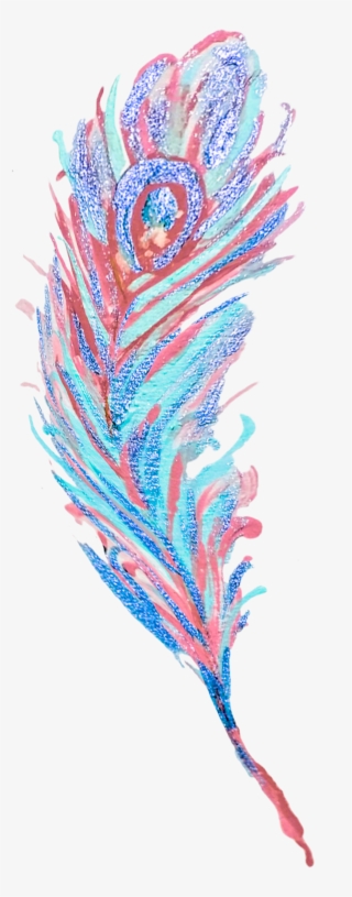 Pluma Png - Pluma Color Pastel Png #7915136