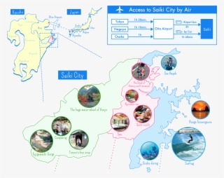 Saiki City Area Map - Map #7915920
