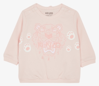 Pink Tiger Paw Sweatshirt - Long-sleeved T-shirt #7916878