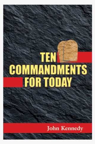 Ten Commandments For Today - Gray Slate #7918201