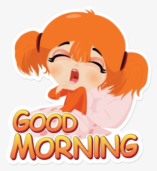 Good Morning Stickers - Good Morning Sticker Download #7918246