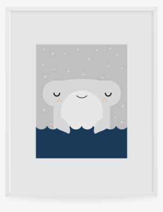 Hammerhead Shark Art Print - Sheep #7918617 Hammerhead Shark Art Print - Sheep #7918617