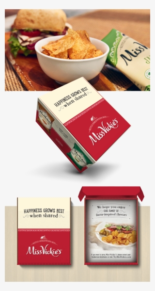 Miss Vickies Chip Bowl Shipper Box Group #7918869