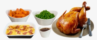 Roast Chicken & Potato Bake Feast - Saffron Bun #7919385