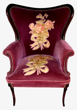 French Mohair Chair Art Deco - Chair #7919655