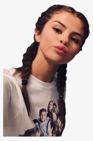 Selfie Sticker - Selena Gomez Duck Face Selfie #7919761
