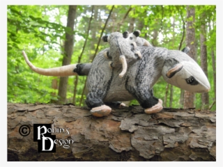 Virginia Opossum Family Dolls 3d Cross Stitch Animals - Punxsutawney Phil #7920970