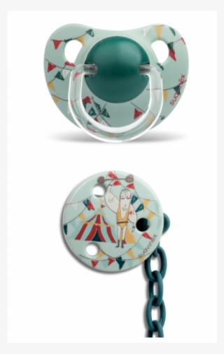 Suavinex, Silicone Soother With 6-18m & Clipped Feet, - Catenella Portaciuccio Suavinex #7921246