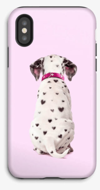 Dalmatian Love Case Iphone X Tough - Dalmatian Dog #7921334