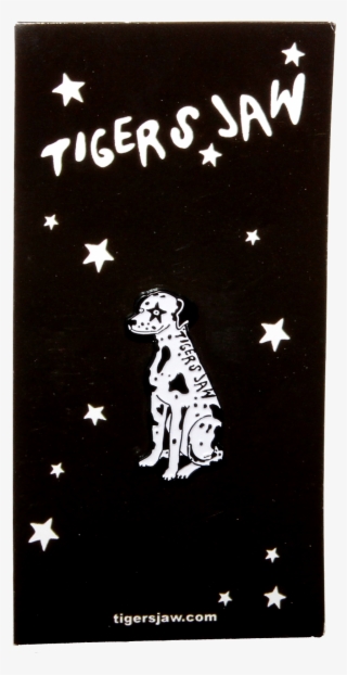 Image Of Dalmatian Enamel Pin - Moon And Stars Cartoon #7921583