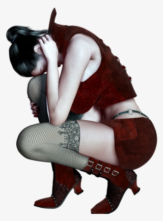 Sad Girl Png - Sad Girl Hd Png #7921623