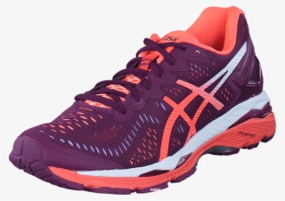 Asics Gel Kayano 23 Dark Purple/flash Coral/white 59072-04 - Kjøp Asics Gel Kayano #7922713
