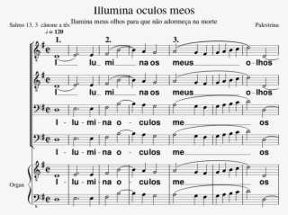Illumina Oculos Meos Sheet Music For Clarinet, Cello, - Sheet Music #7923023