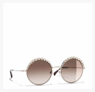 Oculos Redondos - Chanel Pearl Sunglasses 2018 #7923055