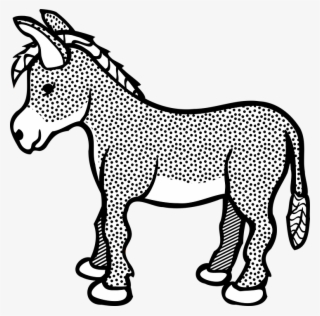 727 X 720 2 - Clipart Donkey #7923581