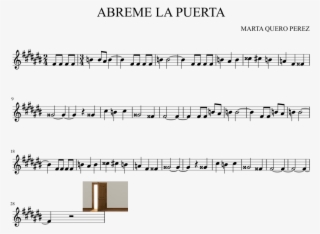 Abreme La Puerta Sheet Music Composed By Marta Quero - Document #7923694