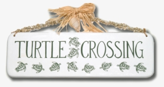 Turtle Crossing Wooden Sign - Octopus #7924588 Turtle Crossing Wooden Sign - Octopus #7924588