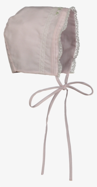 Girls Floral Bullion & Lace Bonnet - Chair #7925612