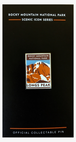 Rmnp Longs Peak Pin - Book #7925830