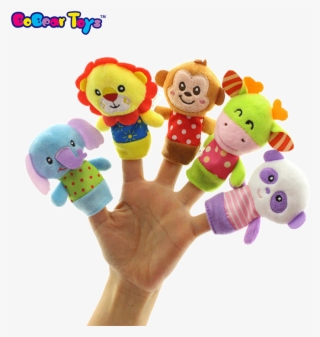 Bobeartoys Custom Lovely Soft Finger Puppets Toys Parent-child - 布 手 偶 #7926395