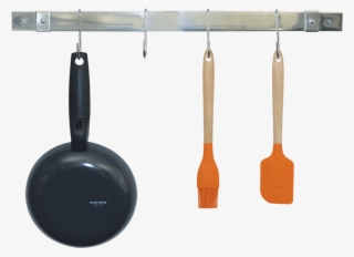 Cw6012 Stainless Steel Expanding Pot Rack Bar Range - Frying Pan #7926642