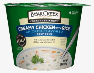 Creamy Chicken With Rice Soup Bowl - Bear Creek Soup #7927004