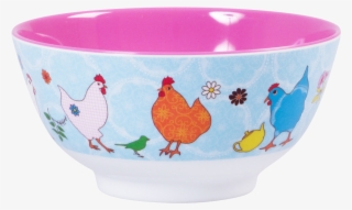 Vintage Print Melamine Bowls - Bols Rice #7927455
