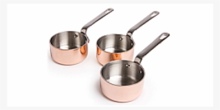 Scanpan Maitre D' Set 3 Mini Saucepots 6cm X 4cm - Sauté Pan #7927628