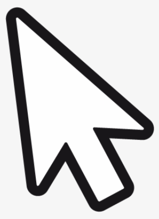 An Enlargement Of A Cursor When It Appears As An Arrow - Computer Vector Mouse #7927886