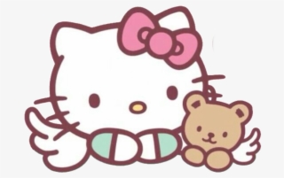 Some Cute Hello Kitty Transparents I Made - Good Night Stickers Png #7928151