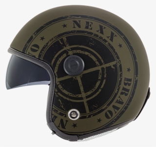 Nexx X70 Bravo Military Green Motorcycle Helmet Nexx-helmets - Nexx #7928577