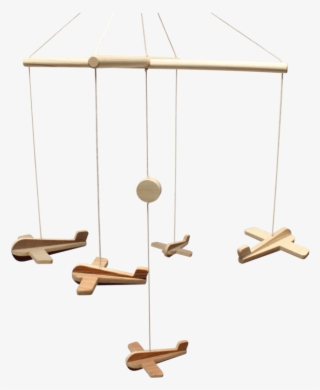 Bloo Aviones Decorativos De Madera - Movil De Madera Para Bebe #7928750