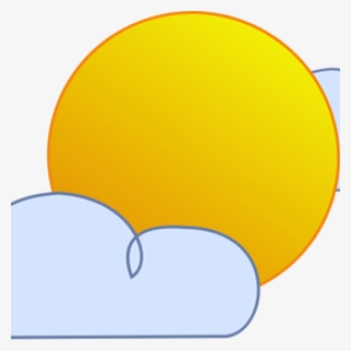 Gallery Of Partly Cloudy Clipart Clouds Are And Sun - イラスト 無料 月 と 雲 #7929315
