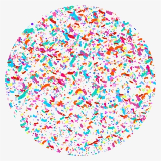 Confetti Sticker - Circle #7929452