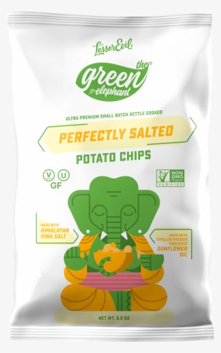 Potato Chips - Green Elephant Potato Chips #7930518