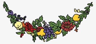 Flower Garlands Clip Art #7930520