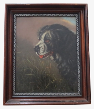 Oil Painting On Black Canvas Awesome Vintage Black - Picture Frame #7930833