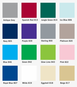 Velcro® Board Colour Samples - Queen Anne Color Palette #7931657