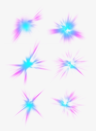 Light Effect Blue Purple Gradient Illuminating Element - Graphic Design #7931729