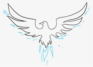 How To Draw Phoenix - Phoenix Bird Easy Drawing #7932607