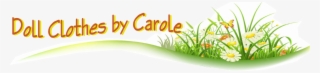 Doll Clothes By Carole - Graphic Design #7932612