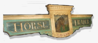 Horse Trader Tavern Sign Dark Horse Tavern Vintage - Wood #7933574