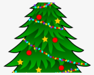 Bulb Clipart Christmas Tree Light - Tree Christmas Clip Art #7934277