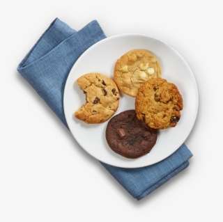 Plate Of Cookies Png - Plate With Cookies Png #7935137