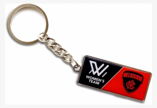 Melbourne Demons Aflw Logo Keyring - Melbourne Football Club #7935252
