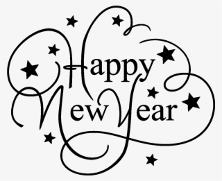 Sticker Bonne Annee Ambiance Sticker Christ Happynewyear - Bonne Année Fond Transparent #7935758