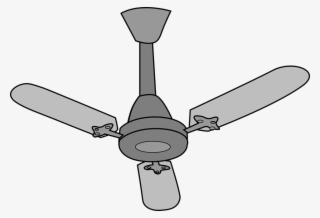 Electrical Ceiling Fan Png Clipart - Ceiling Fan Clipart Png #7936163