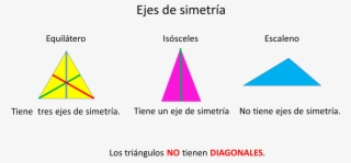 Triángulo Ejes De Simetría - Ejes De Simetria De Un Triangulo Isosceles #7937282