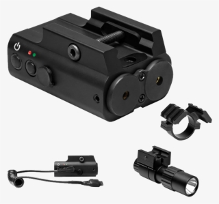 Ncstar Red & Green Laser W/led Flashlight & Weaver - Rail Mount Green Laser #7939238